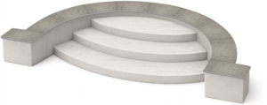 Ma Margelle Ceramique Tiber Mockup Escalier